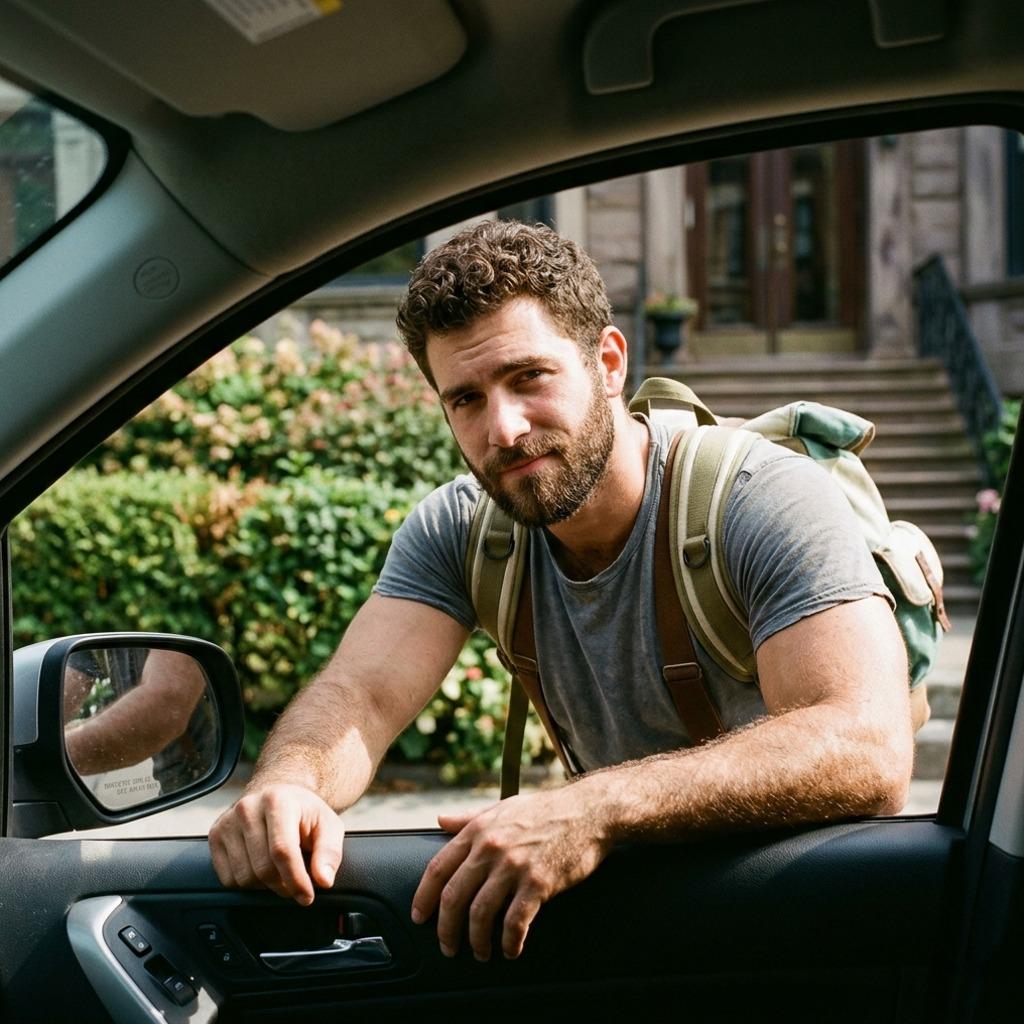 Every ride starts with a spark—especially when the view is this good. Hitchhike into the weekend and let the road lead you...