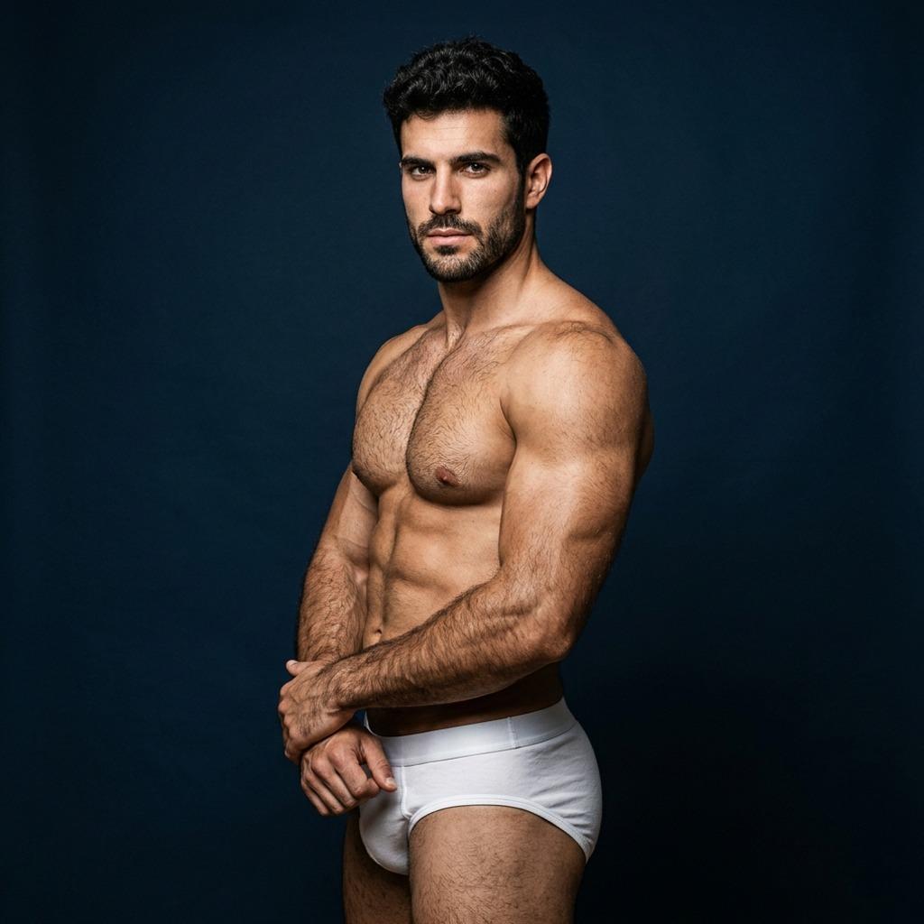 Every curve, every line—nature’s masterpiece in motion. Who needs art when perfection walks the room? #malebeauty #studio...
