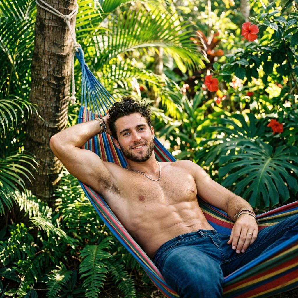Every guy deserves a lazy afternoon in a hammock. Who’s ready to join him? 🌴 #nature