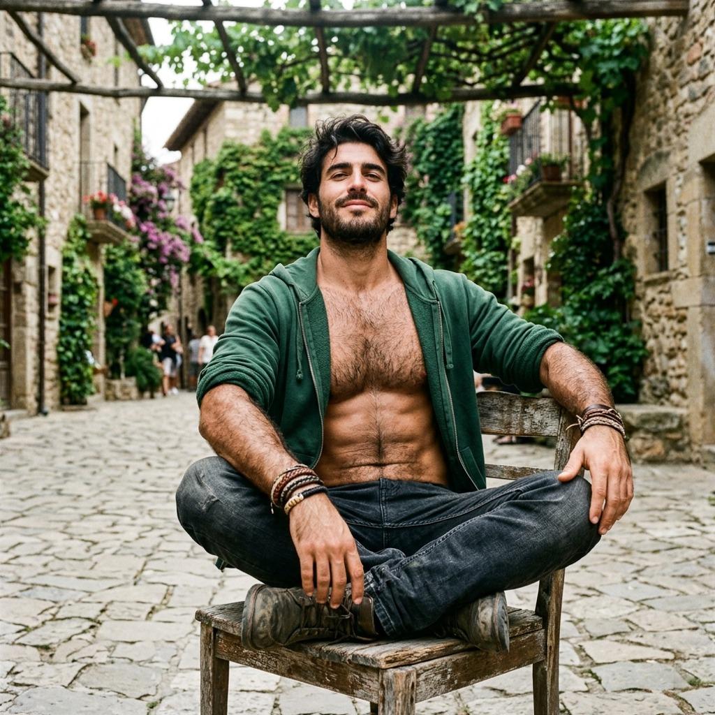 Every guy looks like a god when he owns the street. 🔥 #street #hairy