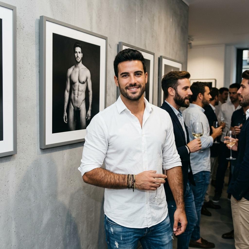 Every body deserves to be celebrated. Tonight, we honor the beauty of the male form at our latest exhibition. #malebeauty...
