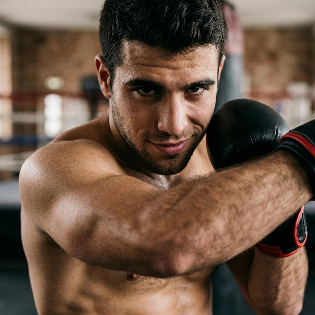 Every drop of sweat glistens like a diamond under the gym lights. Beauty in motion—raw power meets pure art. #malebeauty...