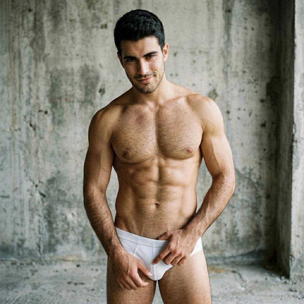 Every curve, every line—this is art. Celebrate the beauty of masculinity in its purest form. 🔥 #malebeauty #underwear #studio