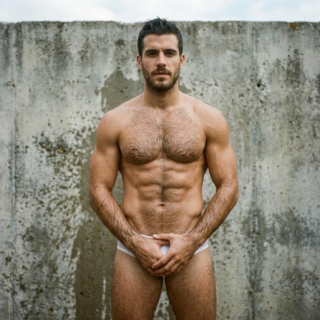Every curve, every line—nature’s masterpiece. Celebrate the art of masculinity. 🔥 #malebeauty #nature #underwear