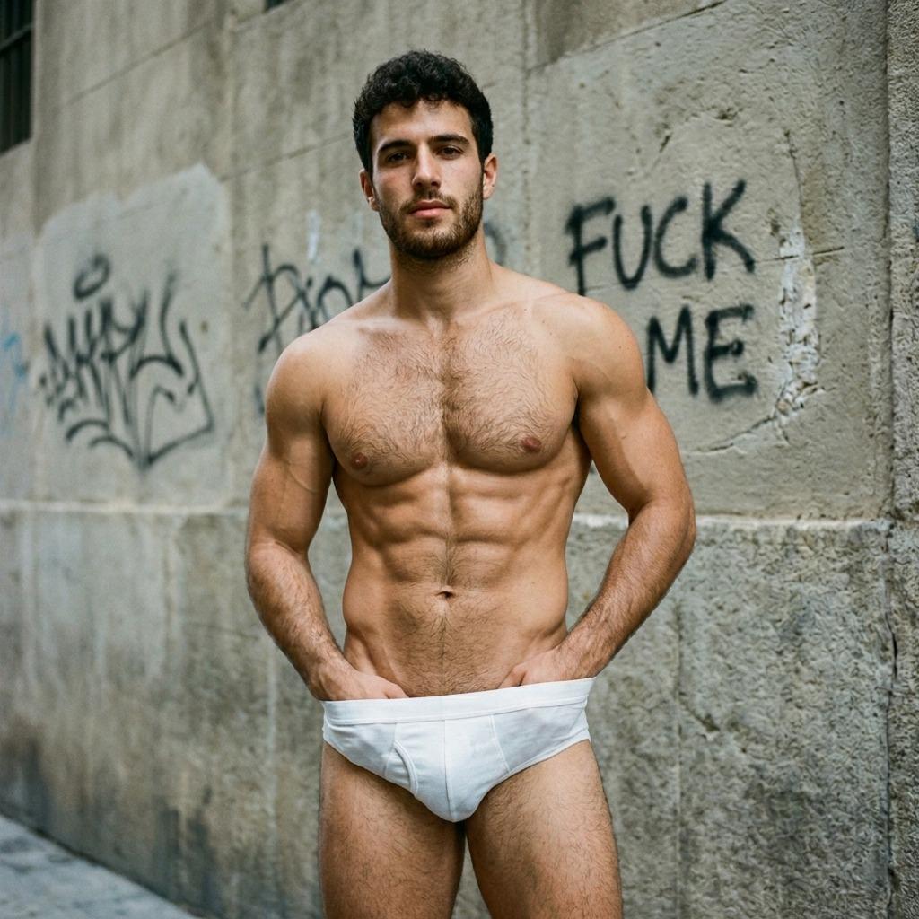 Every curve, every line—pure art. 🔥 Who’s ready to worship this masterpiece? #street #underwear #gym