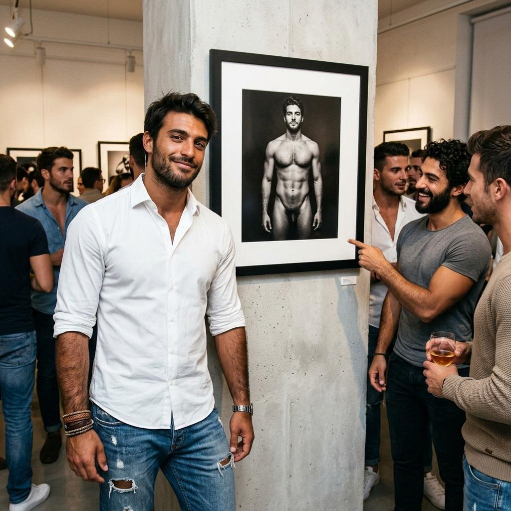 Every body is a masterpiece. Celebrate the art of the male form at our latest exhibition. #malebeauty #artgallery