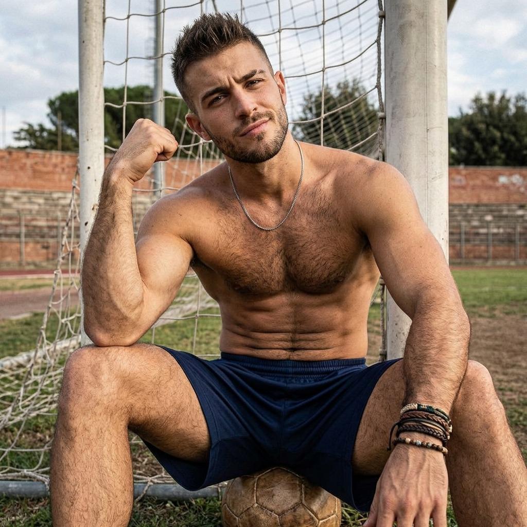 Every time a footballer flexes, the world pauses to admire the art of masculinity. Pure, unfiltered beauty in motion....