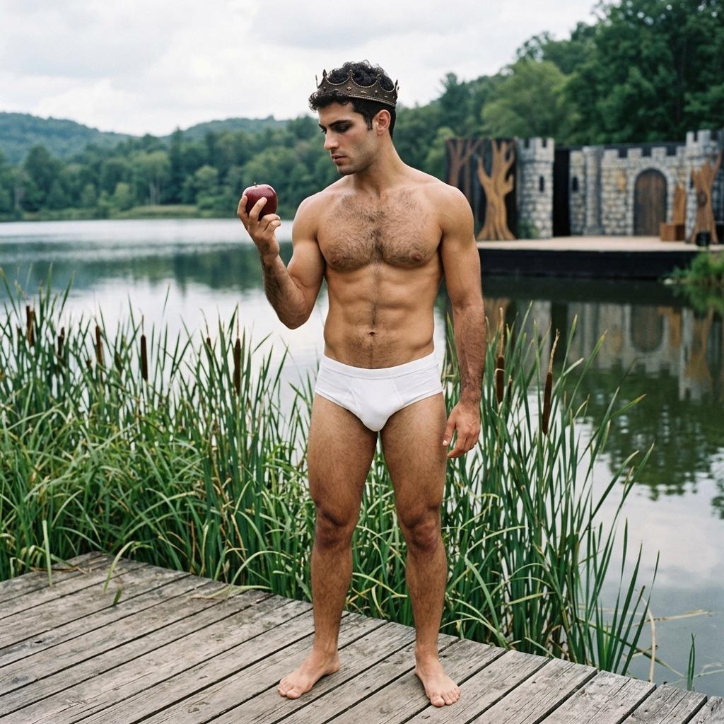 Every villain has their day. 😈✨ #lake #nature #underwear #fairytale
