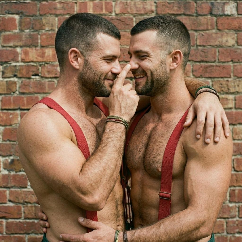 Sparkling smiles and strong arms—nothing hotter than Aussie firefighters saving lives and stealing hearts. 🔥💙 #couple...