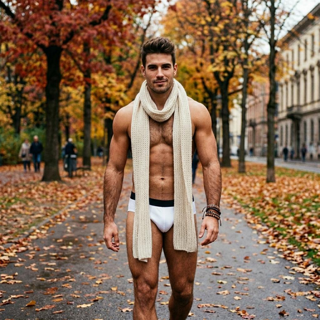 Every autumn, nature paints the world in gold—and so do we. 🍂🔥 #nature #street #underwear