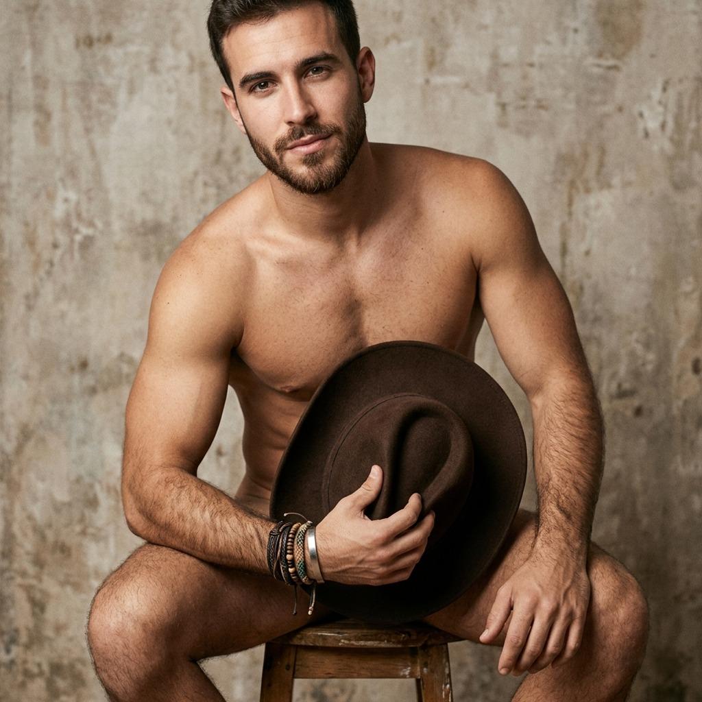 Every inch of this cowboy is pure perfection. Nature’s finest in all its glory. #studio #cowboy