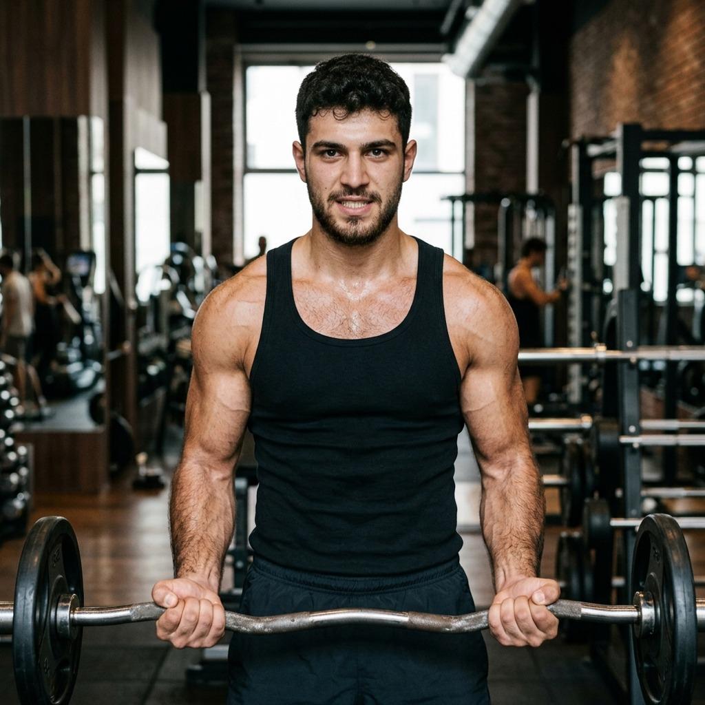 Every drop of sweat glistening under the gym lights tells a story of dedication. Celebrate the beauty of strength and...