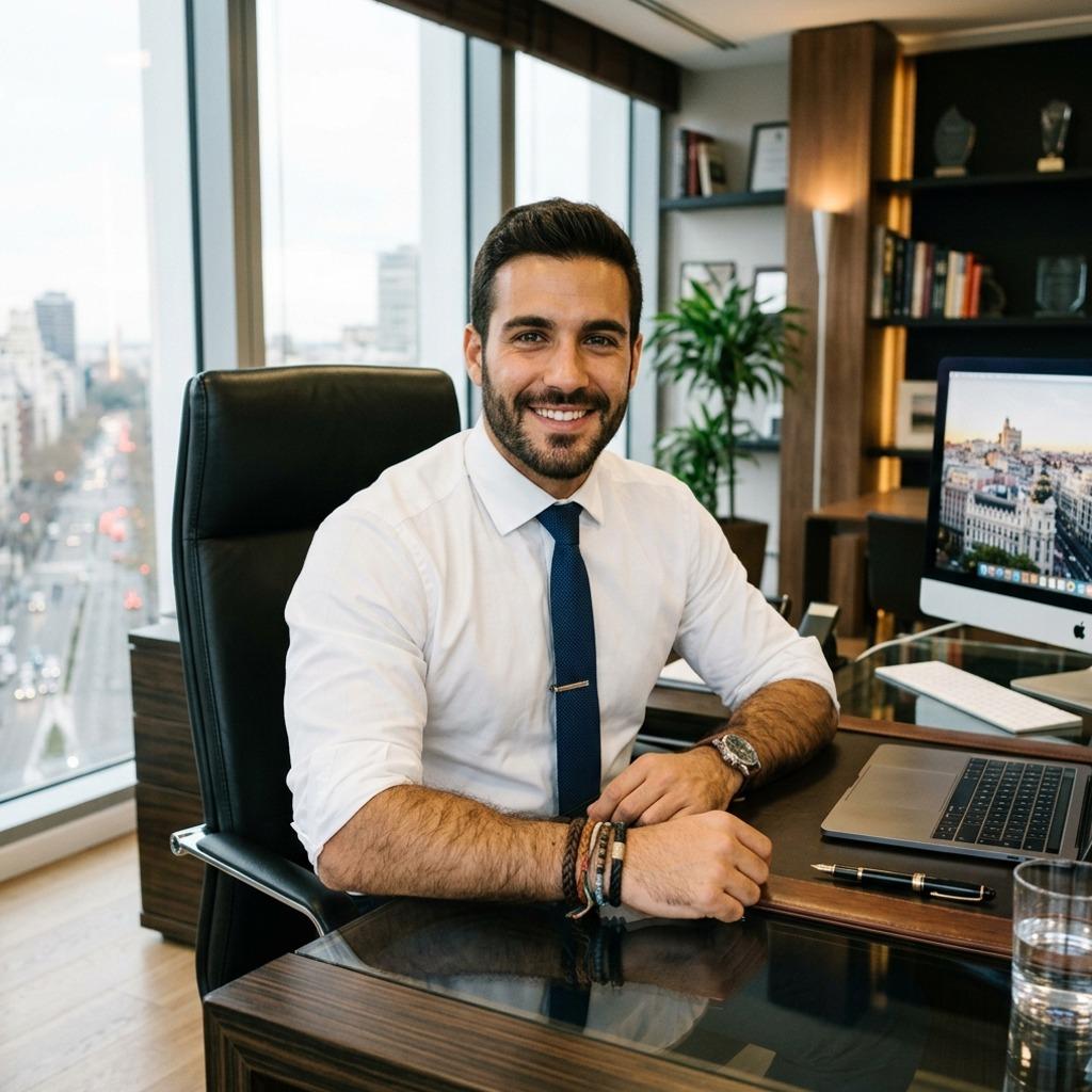 Confidence in every detail—this sharp style and warm smile are pure professional charm. 💼✨ #malebeauty #office #suit
