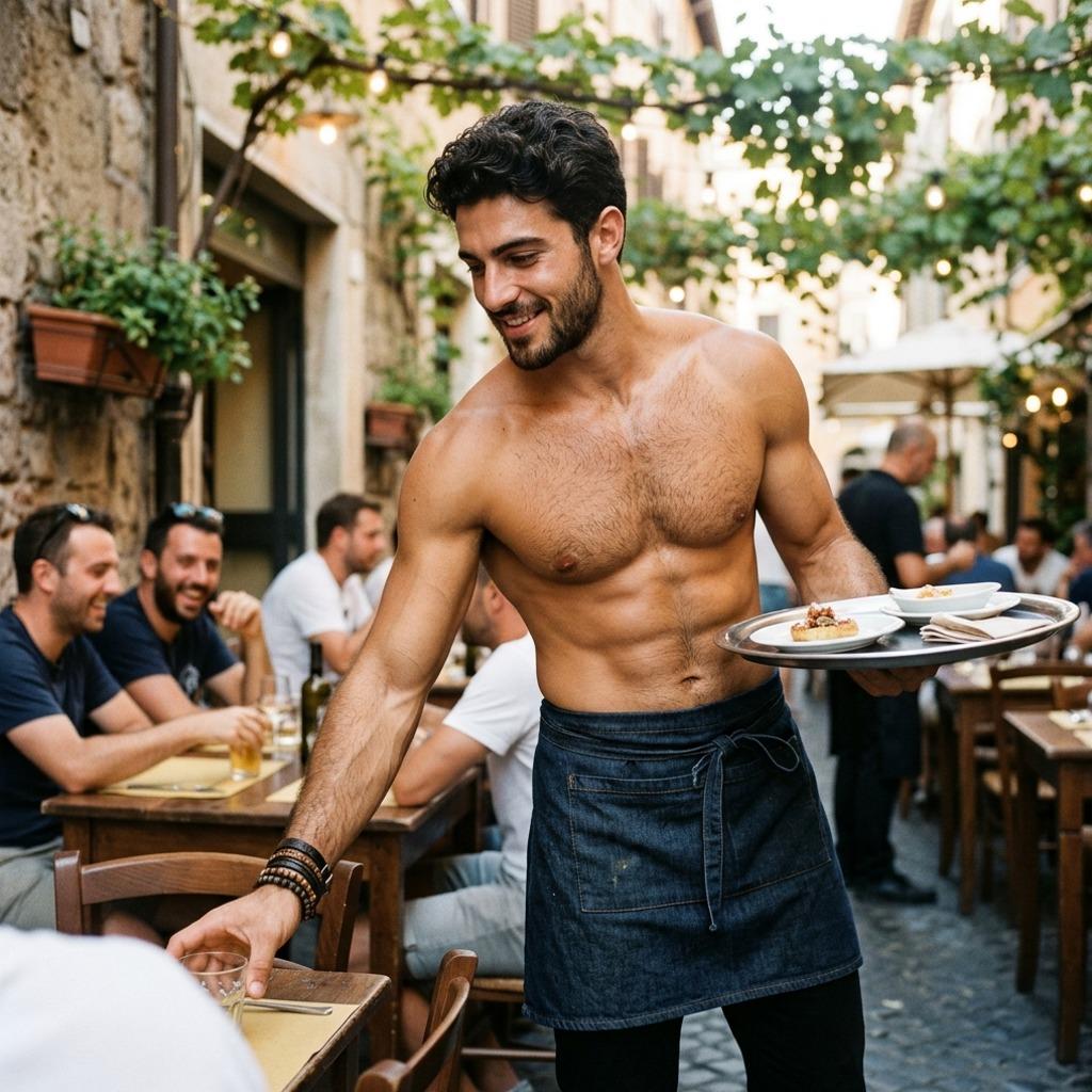 Confidence and charm in every move—this chef’s effortless appeal is serving up pure delight. 🍽️🔥 #malebeauty #kitchen...