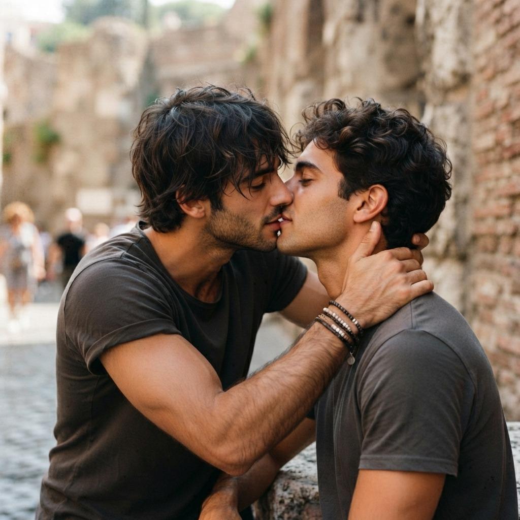Two souls finding their rhythm in a kiss that speaks volumes. When passion meets the perfect moment—pure, raw, and...
