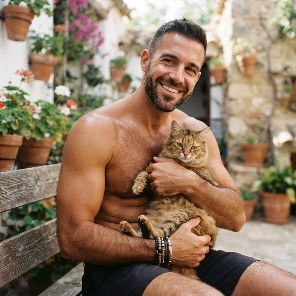 Nothing to tweak from your input—here’s the refined version: There’s nothing quite like the raw charm of a man cradling a...