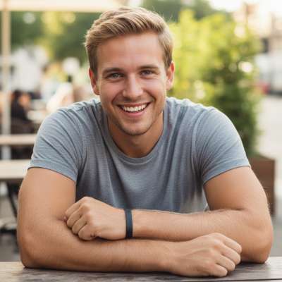 Celebrating the effortless charm of a German cutie! 😍 His smile is pure sunshine—warm, radiant, and impossible to resist. 🌟...