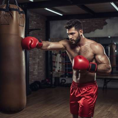 🔥💪 Celebrating raw strength & beauty! Check out this fierce pugilist in the ring, pushing limits & owning his power. 🏆👊 #gym...