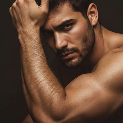Celebrating raw masculinity in all its forms. 📸 This shot captures the confidence, strength, and beauty of a man embracing...