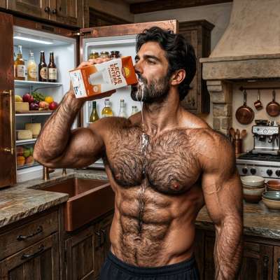 Every drop of milk counts. 🥛🔥 #kitchen #hairy