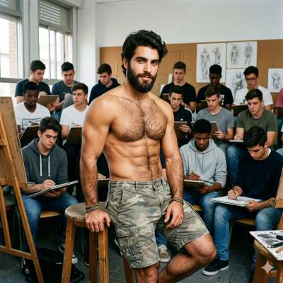 Every masterpiece starts with a muse like this. Celebrating the beauty of the male form in all its glory. #malebeauty...