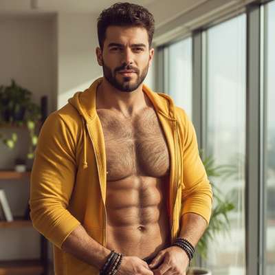 Flaunt that sculpted chest and let the world admire your confidence. Every curve tells a story of strength and style. #gym...