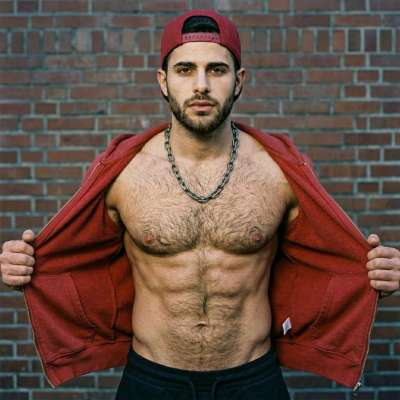 Every inch of this man’s sculpted chest is pure art. Hair that glows under the light, muscles that command...