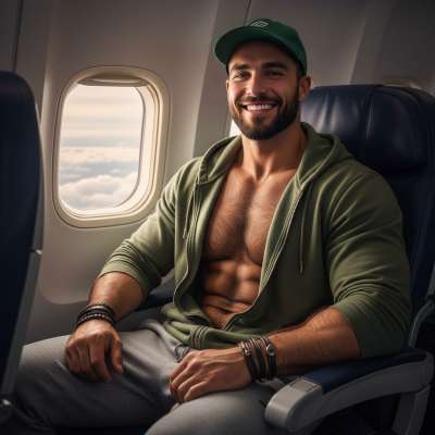 Every ripple of this guy’s abs deserves a standing ovation. The definition under that open hoodie? Pure art. #malebeauty...