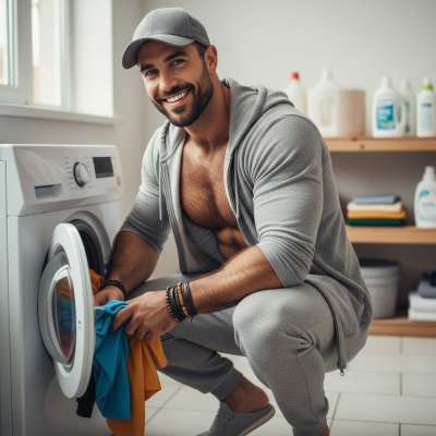 Every muscle flexed, every drop of sweat glistening—nature’s laundry day never looked this hot. Celebrate the raw beauty of...