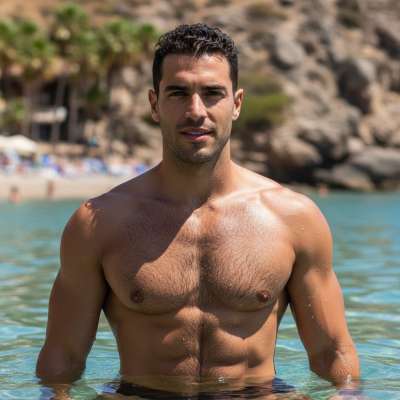 Few things beat the raw beauty of a man diving into crystal-clear waters. Nature’s perfect canvas for sculpted muscle and...
