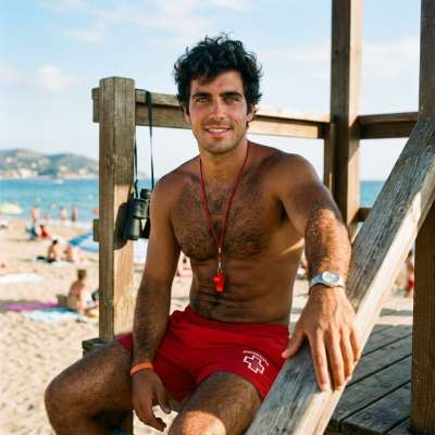 Every summer, the lifeguard steals the show with a body that’s pure perfection. Who needs a tan line when you’ve got this?...
