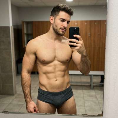 Every mirror has a story. Some just tell it better. 🏋️‍♂️✨ #malebeauty #gym #underwear #selfie #athlete