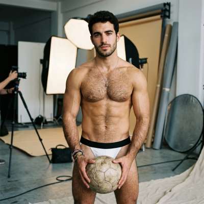 Elegance meets raw power in this jaw-dropping jockstrap shot. Every curve, every shadow—pure art. Celebrating the bold...