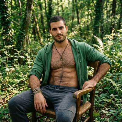 Flaunt those sculpted pecs in the wild—nature’s never seen a view this fine. 🌲💪 #nature
