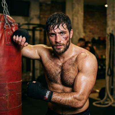 Every punch thrown, every drop of sweat—pure art. Celebrate the beauty of strength and passion. 🥊✨ #gym #athlete #boxer...