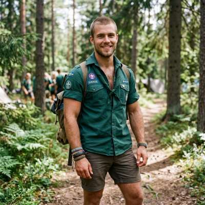 Every scout’s favorite part of the adventure? A perfect smile that says it all. 🌟 #nature #scout