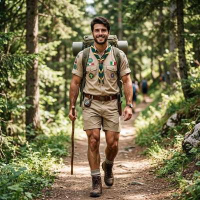 Scout in action, pure confidence and charm. Every shot a celebration of masculine beauty. #nature #scout