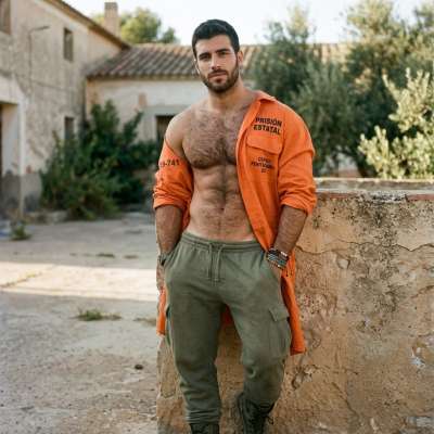 A boy shows off his strength. #malebeauty #worker
