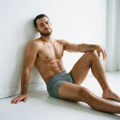 Every body tells a story. This one? Pure art. 🔥 #malebeauty #studio #underwear #gym
