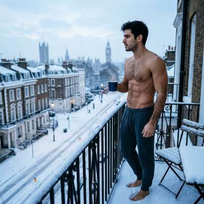 Sunrise over London, golden light caressing every curve—beauty has no limits. #street #snow #travel