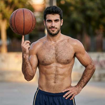 Every dribble, every spin—pure artistry. 🏀✨ Who needs a canvas when you’ve got moves like this? #malebeauty #street #athlete...