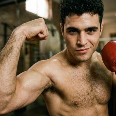 Every punch, every flex—pure art. Celebrate the beauty of strength and confidence. #gym #athlete #boxer