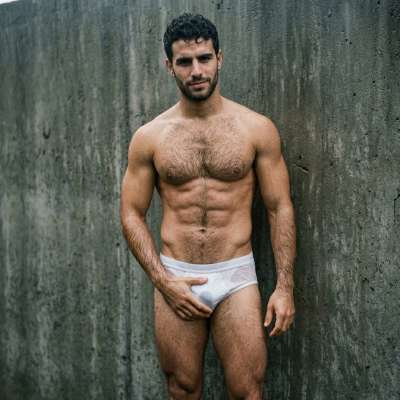 Rain-kissed skin glistens under the downpour. Every drop highlights the artistry of the male form. #malebeauty #nature...