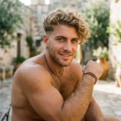 Every smile is a masterpiece. Celebrate the beauty of men with us. #malebeauty #nature #hairy