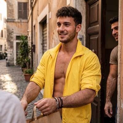 Every delivery, every smile. Who wouldn’t want him serving their meal? 🔥 #street #delivery
