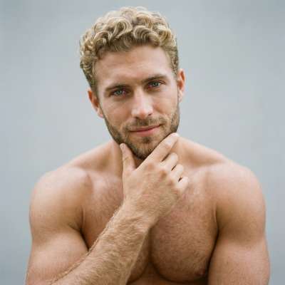 Every gaze lingers on perfection. Celebrate the art of masculinity in every angle. #malebeauty #studio