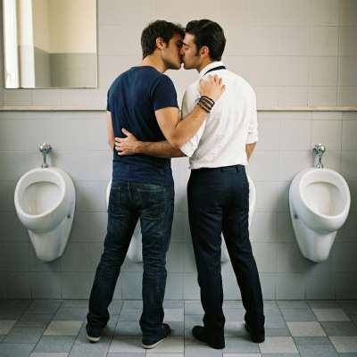 Every night, the bathroom becomes our stage. Two souls, one kiss, and a splash of rebellion. Celebrate the beauty of love in...