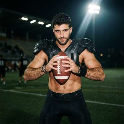 Every inch of him is pure power and grace. The game doesn’t stand a chance. #malebeauty #athlete