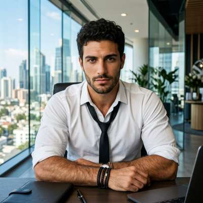 Check out this office eye candy! Who wouldn't want a view like this? 😏🔥 #office #suit