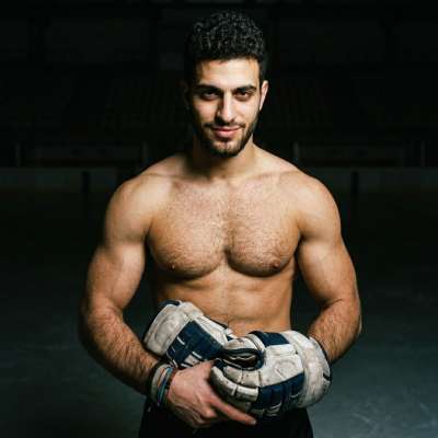 Every time this hockey hunk steps on the ice, the world pauses to admire the perfect blend of power and grace. 🏒❤️ #athlete